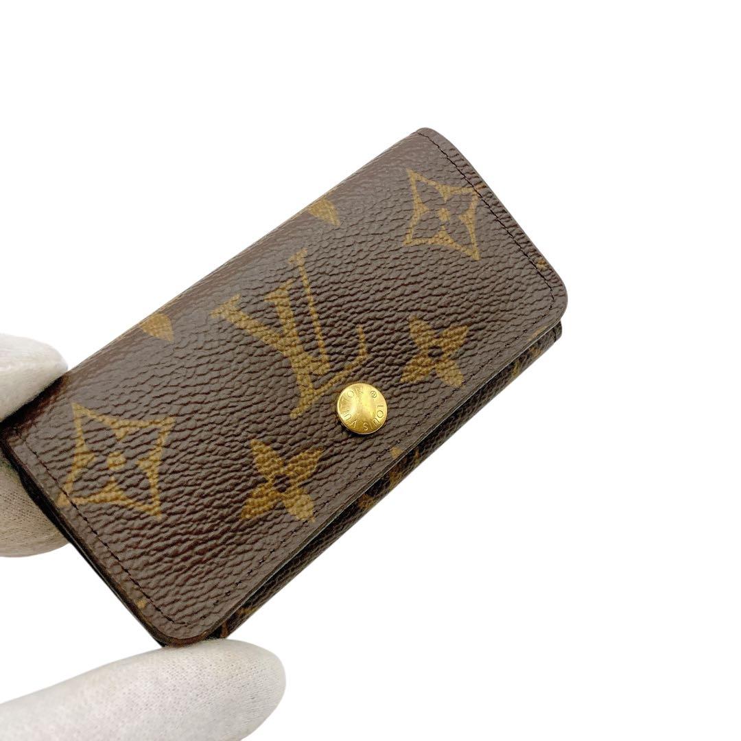 極美品✨LOUIS VUITTON ルイヴィトン　ミュルティクレ4 キーケース