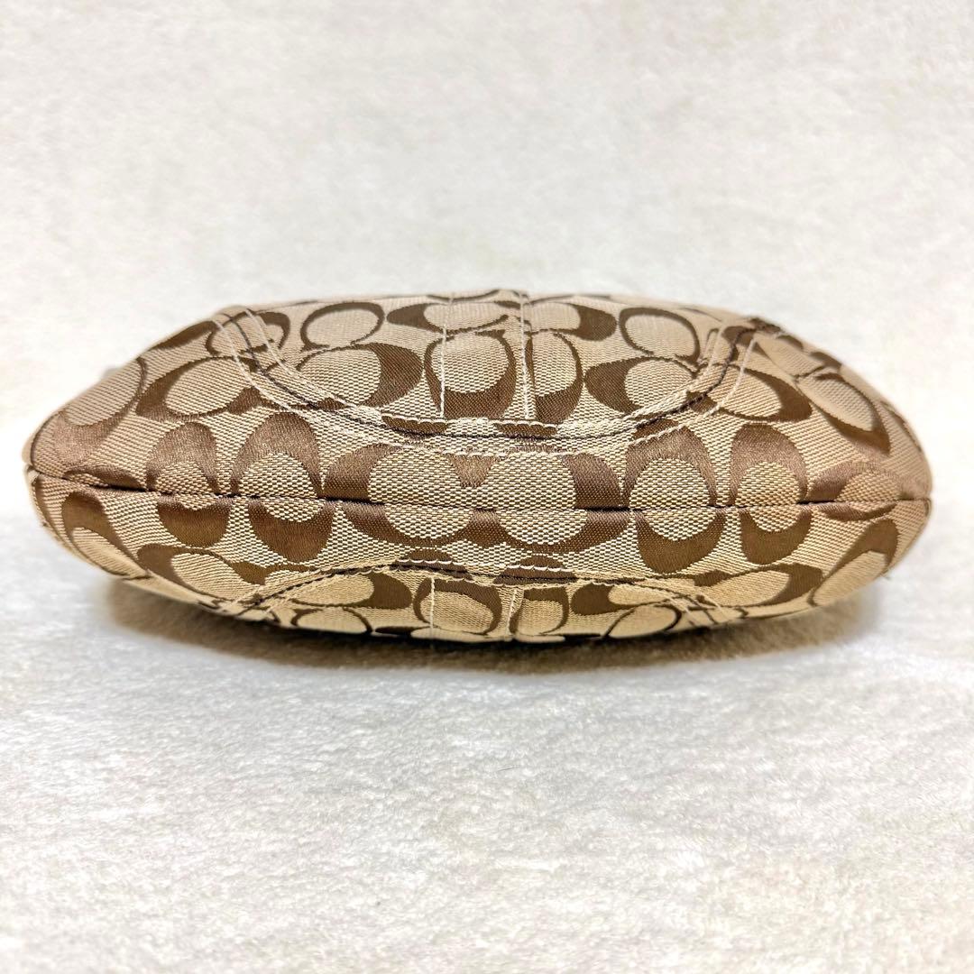 COACH ワンショルダー バッグ シグネチャー ブラウン系 6267