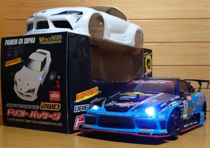 ①2022…D-MAXS15ボディLED付②ドリパケスープラRTR白フルセット新