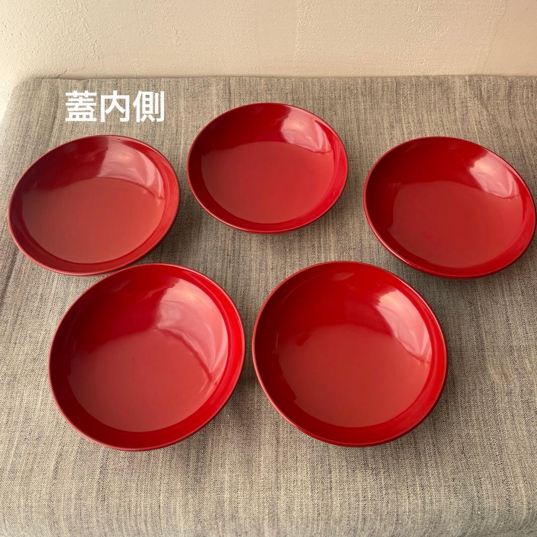 木製 螺鈿 手描き 漆塗 お椀 老松 ５個セット 加賀藩 山中塗？