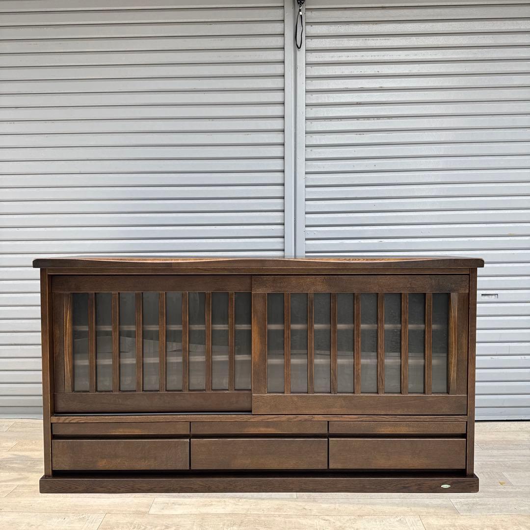 約３３万飛騨　ibata イバタインテリア　木楽　オーク 無垢材　サイドボード