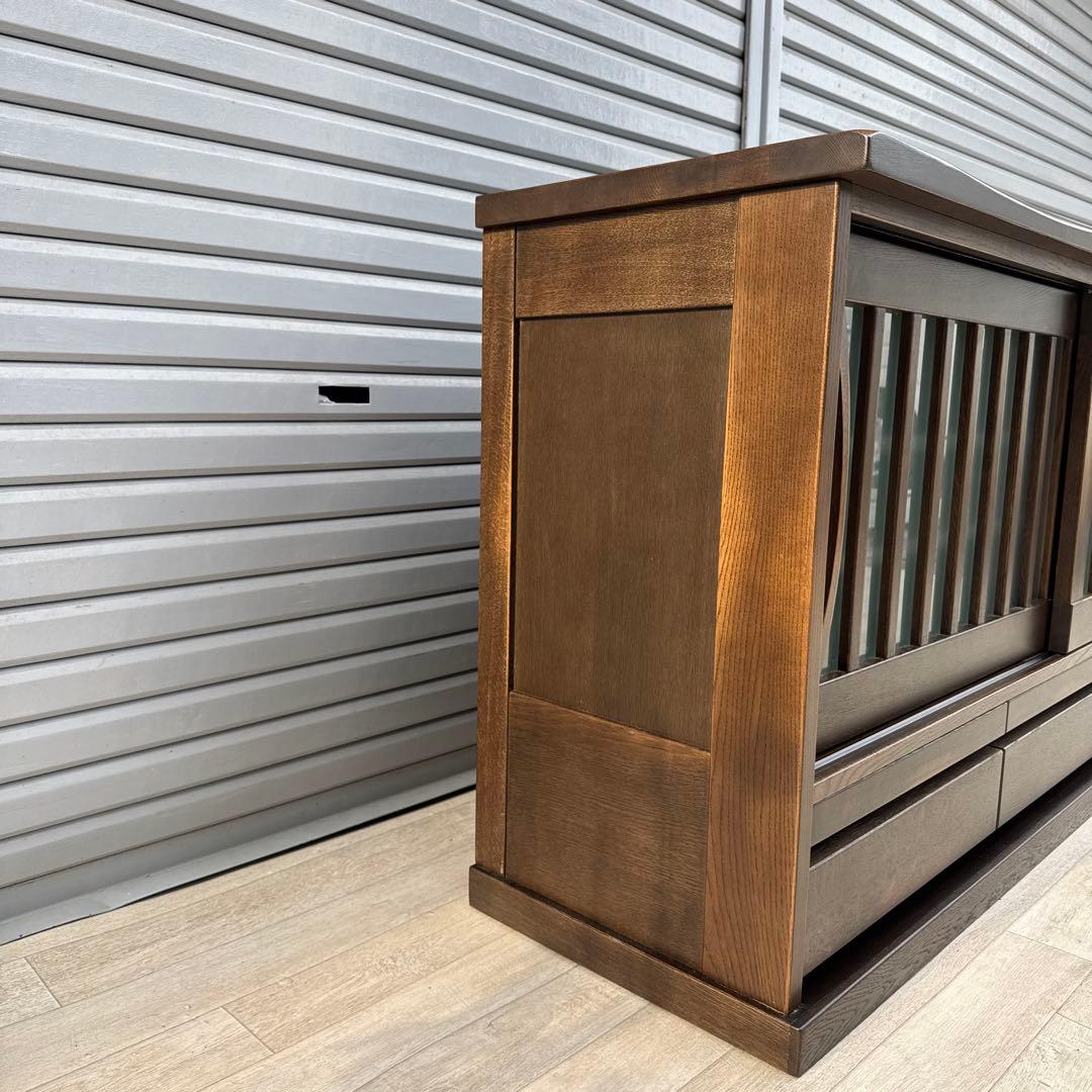 約３３万飛騨　ibata イバタインテリア　木楽　オーク 無垢材　サイドボード