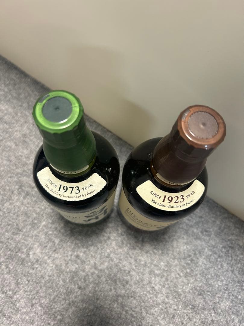 早い物勝ち、年始価格！山崎・白州 シングルモルトウイスキーセット700ml