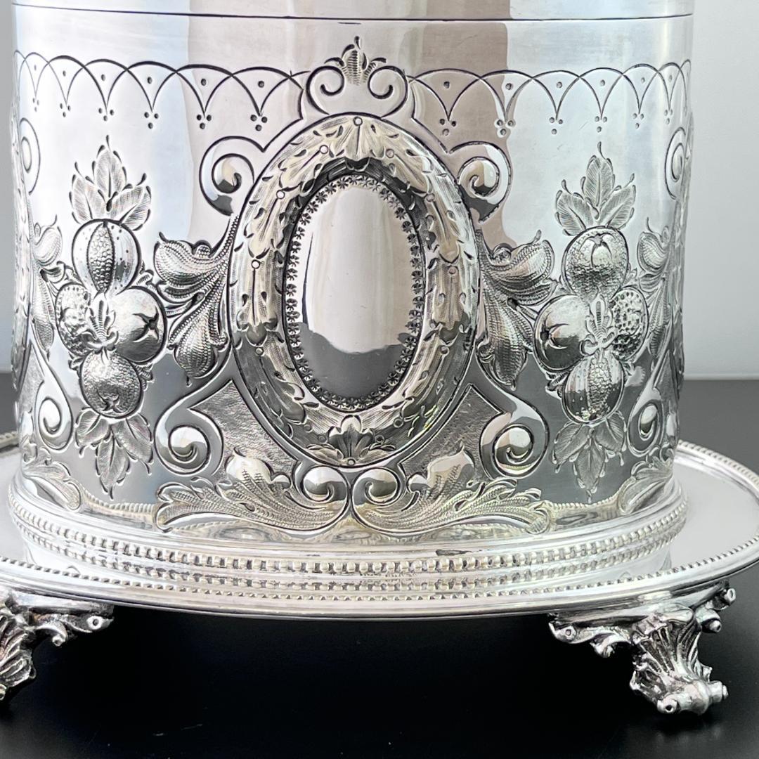 【Mappin & Webb】 ビスケットボックス/クッキージャー