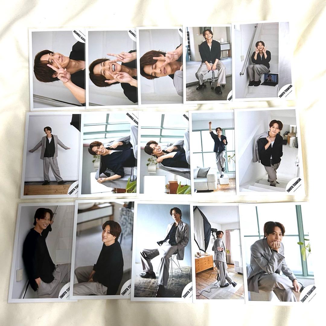 寺西拓人　公式写真　アクスタ　ミニクリアファイル　まとめ売り 59点