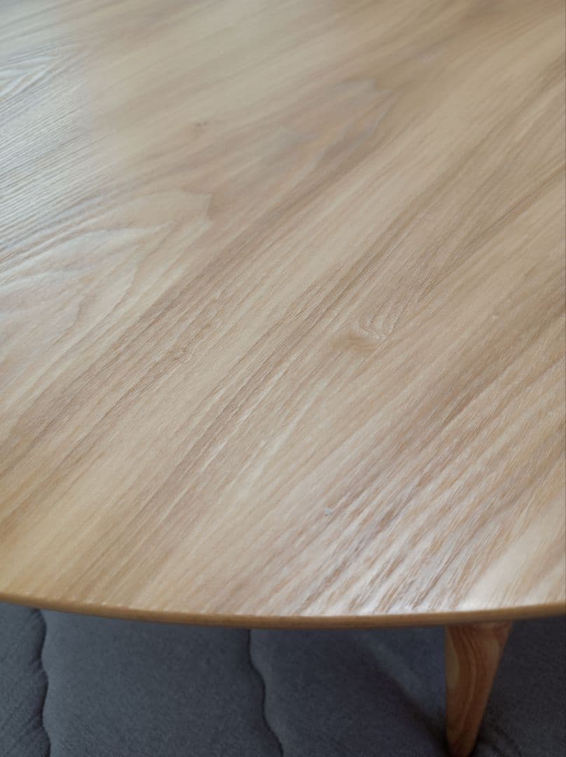 こたつ　 日本製　国産　円形　丸型　 天然木　ナチュラル　新品同様