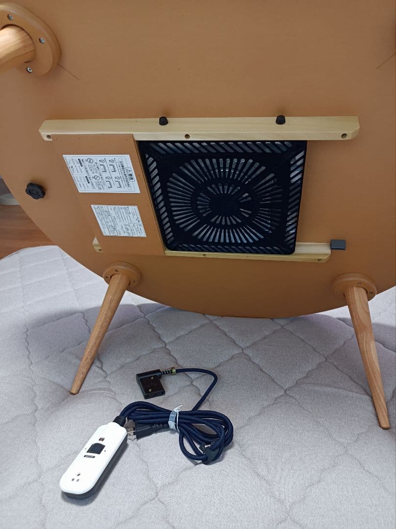 こたつ　 日本製　国産　円形　丸型　 天然木　ナチュラル　新品同様