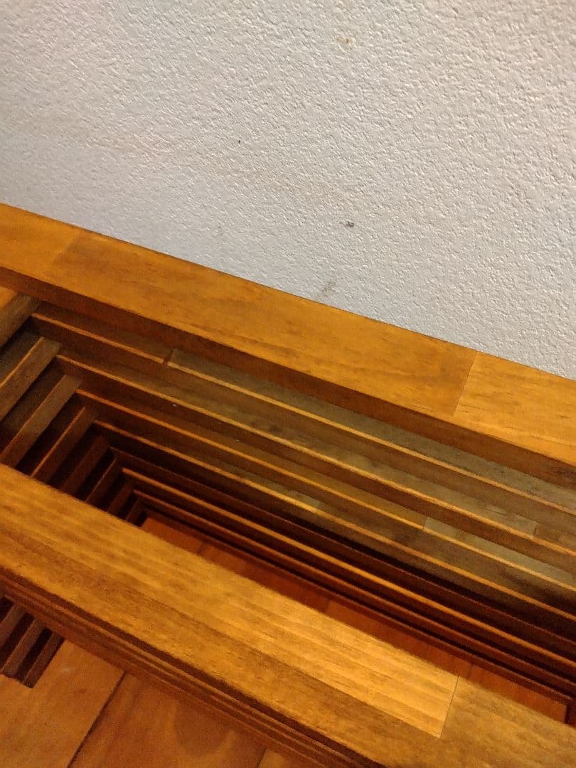 木製　ハンドメイド　オーダー　水槽台　アクアラック　ワトコオイル　金魚