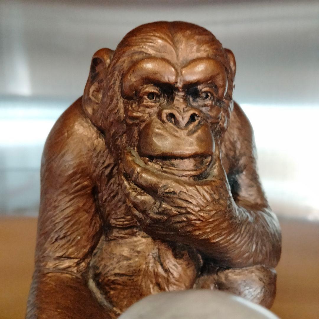 60s ダーウィン　スカル　ドクロ　モンキー　ビンテージ 毛なみ