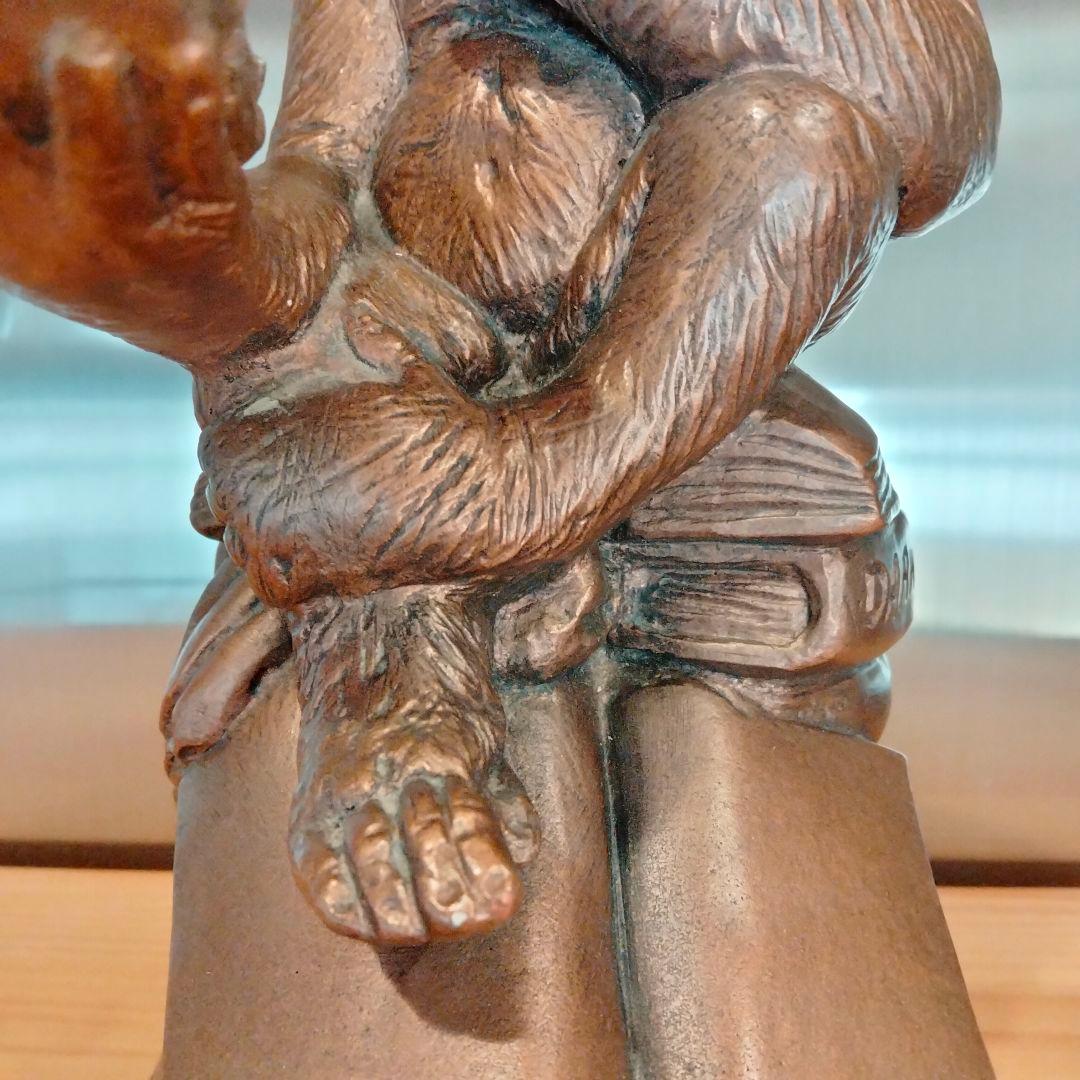 60s ダーウィン　スカル　ドクロ　モンキー　ビンテージ 毛なみ