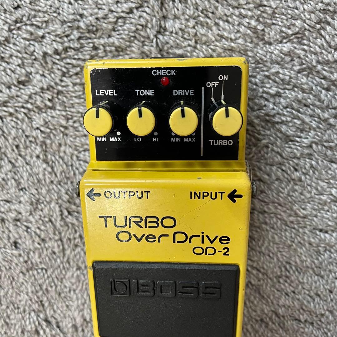 ギター BOSS TURBO Over Drive OD-2