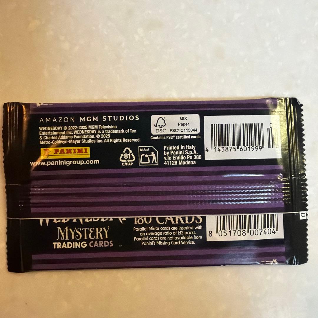 Wednesday ミステリートレーディングカード まとめ売り 日本未発売