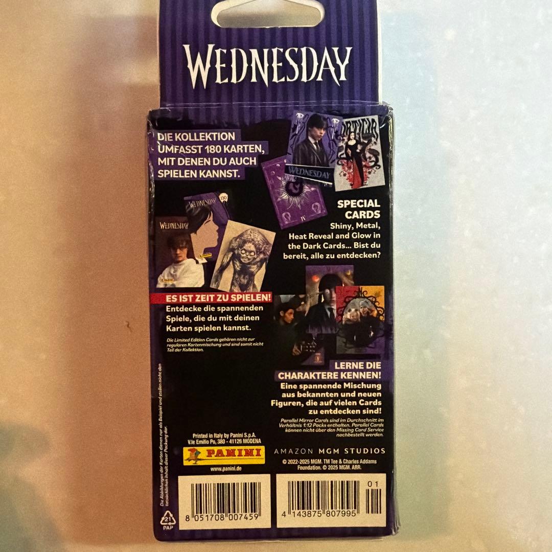Wednesday ミステリートレーディングカード まとめ売り 日本未発売