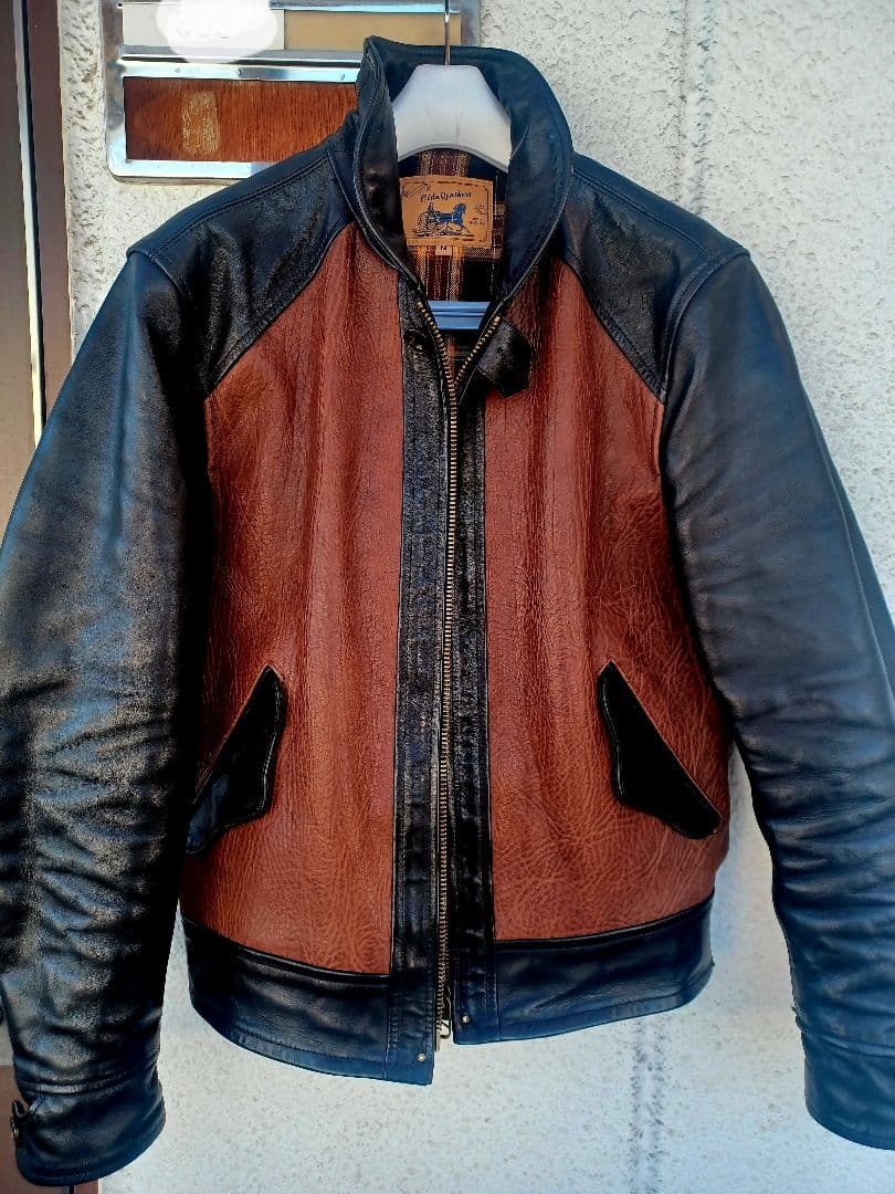 1/17(土)迄の特価！雰囲気抜群『CIDU LEATHERS』水牛革馬革コンビ