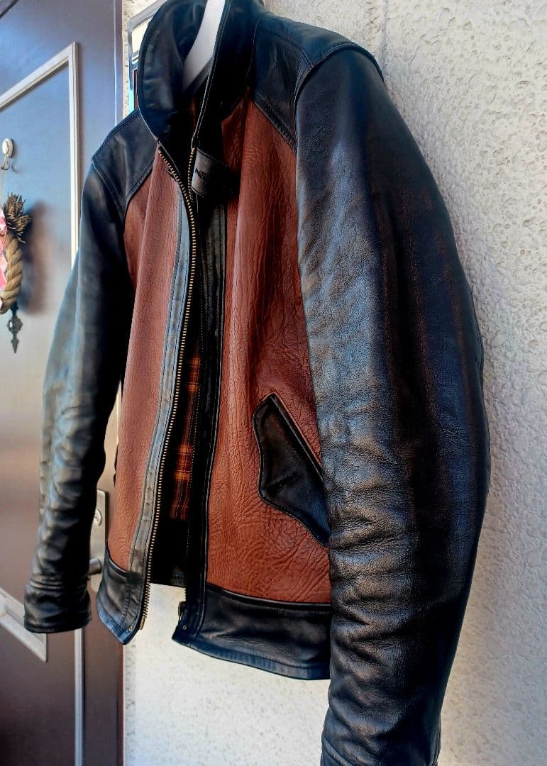 1/17(土)迄の特価！雰囲気抜群『CIDU LEATHERS』水牛革馬革コンビ