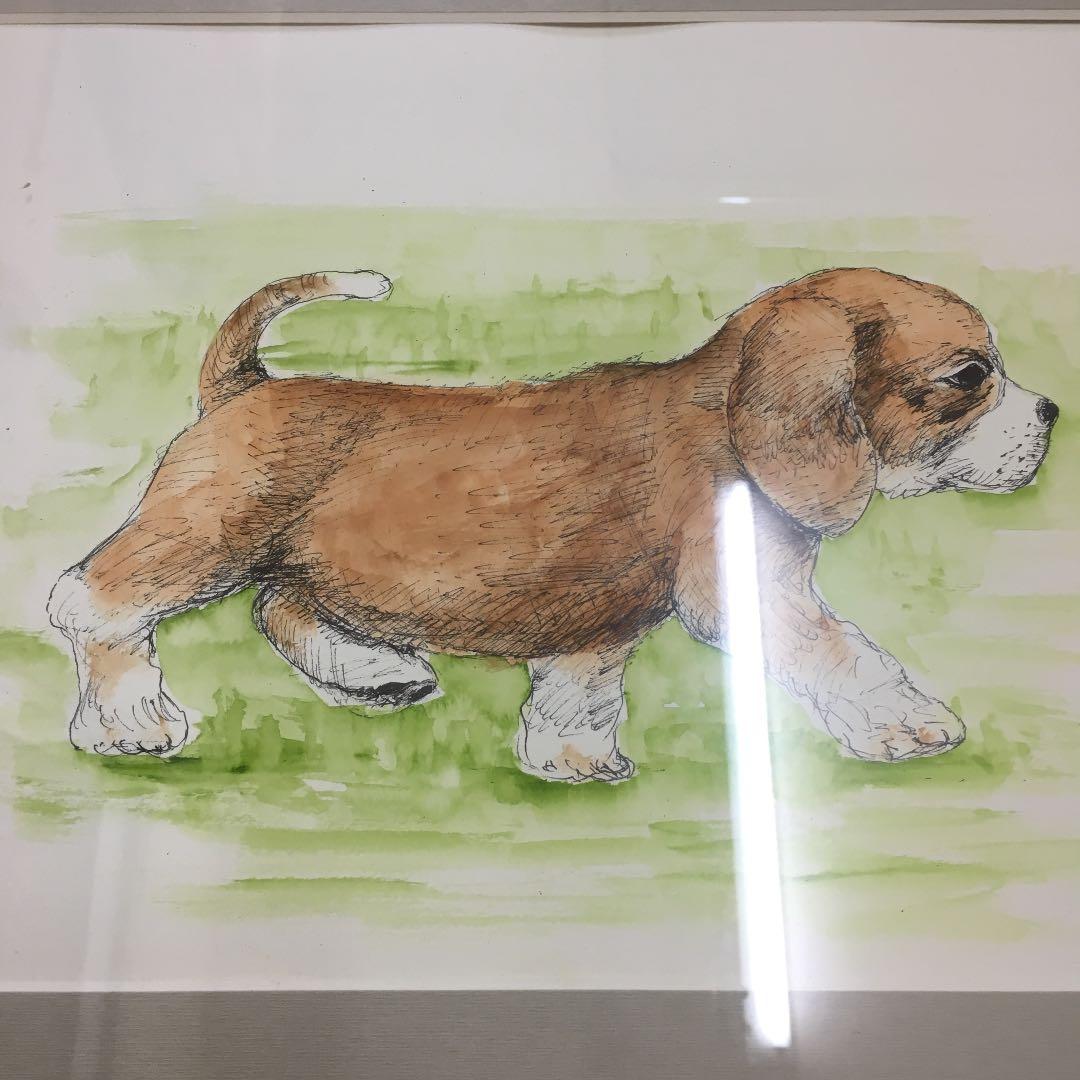 0479　新宅光男  戌  いぬ  太陽美術協会 会友