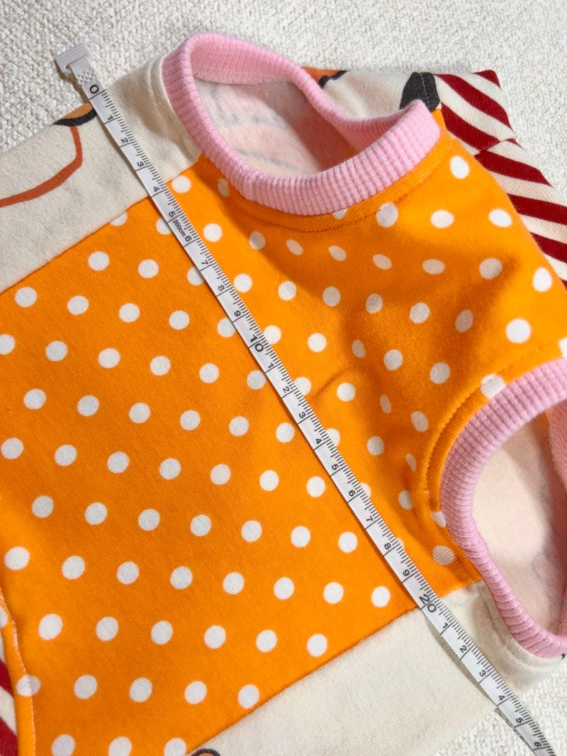 ●犬服●ハンドメイド 胴48 NO.543