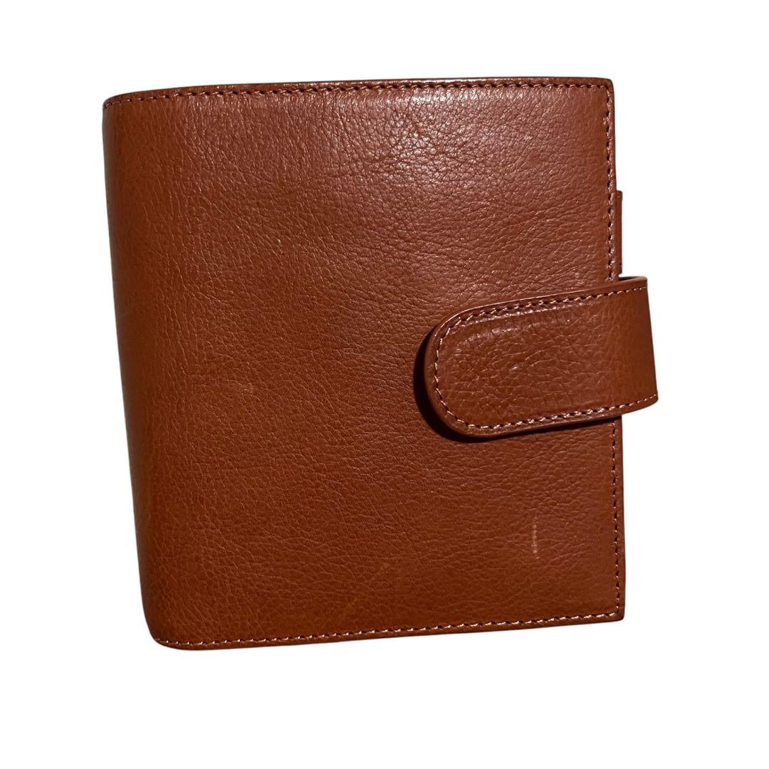 moterm モータム システム手帳 ミニ6 キャラメル25,30mmリング