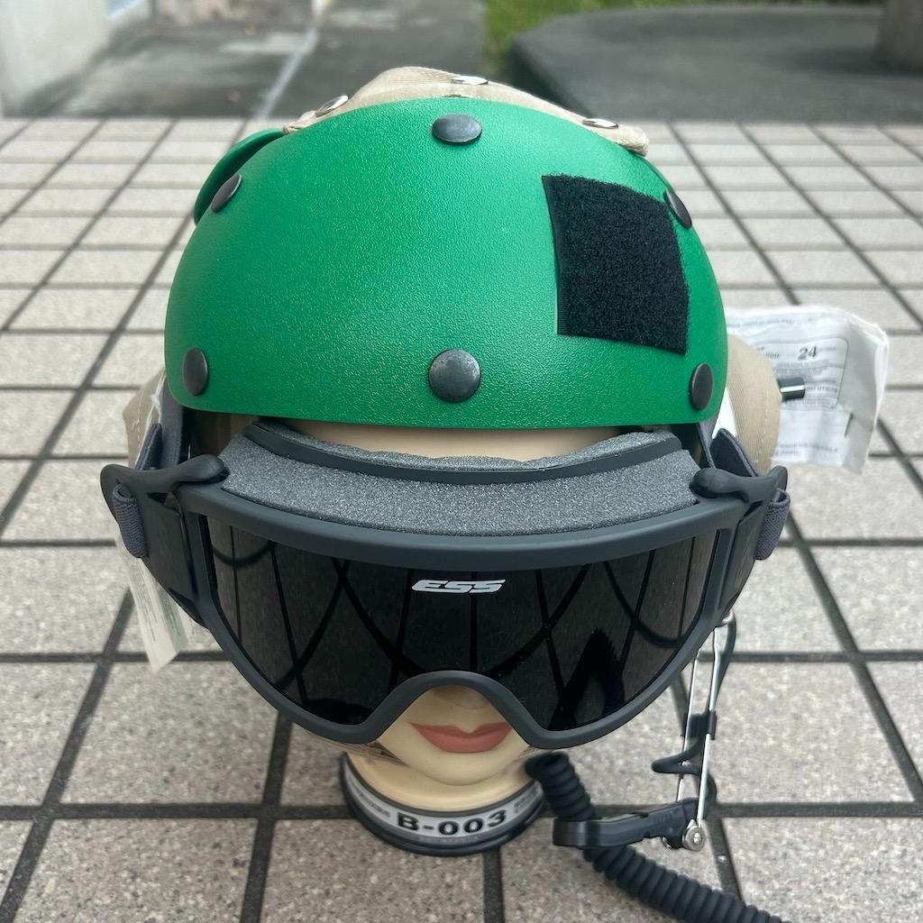 米軍　デッキクルーヘルメット　FLIGHT DECK　グリーン　ミリタリー