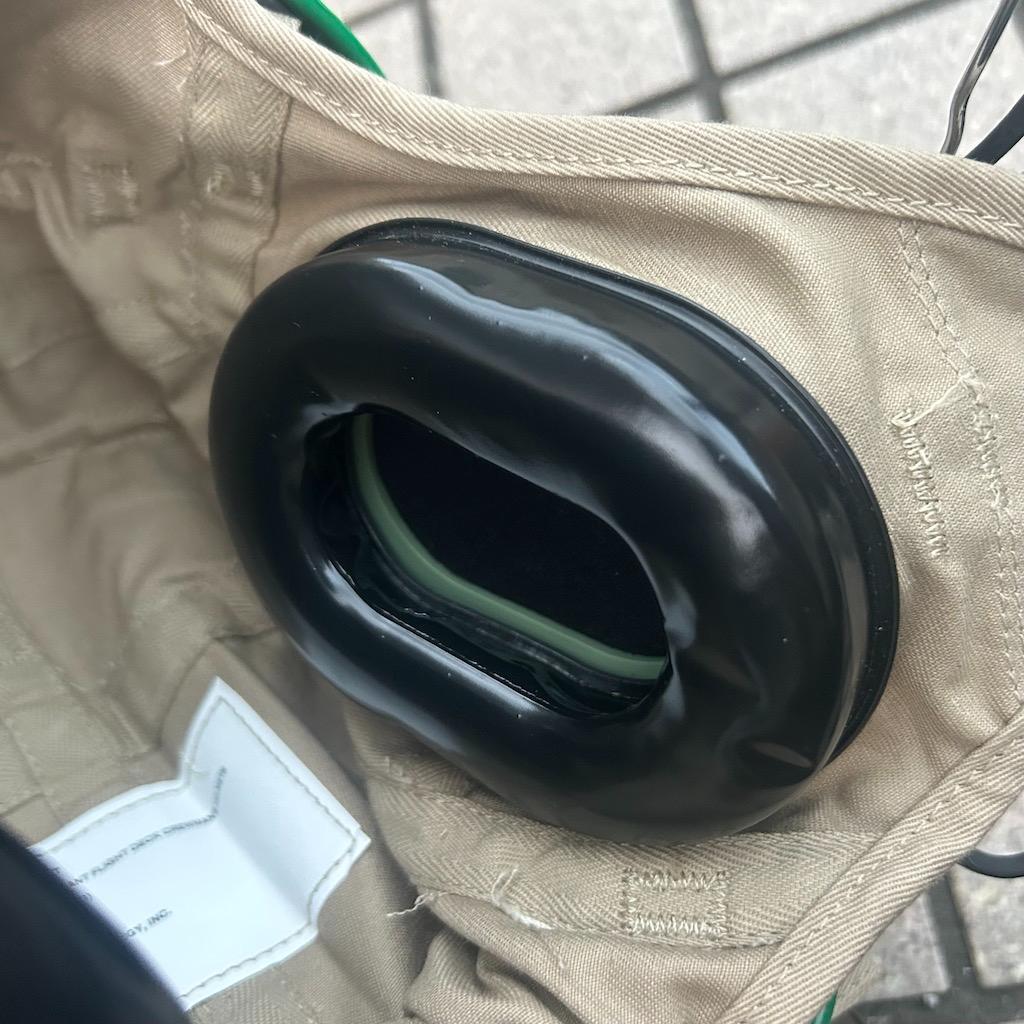 米軍　デッキクルーヘルメット　FLIGHT DECK　グリーン　ミリタリー