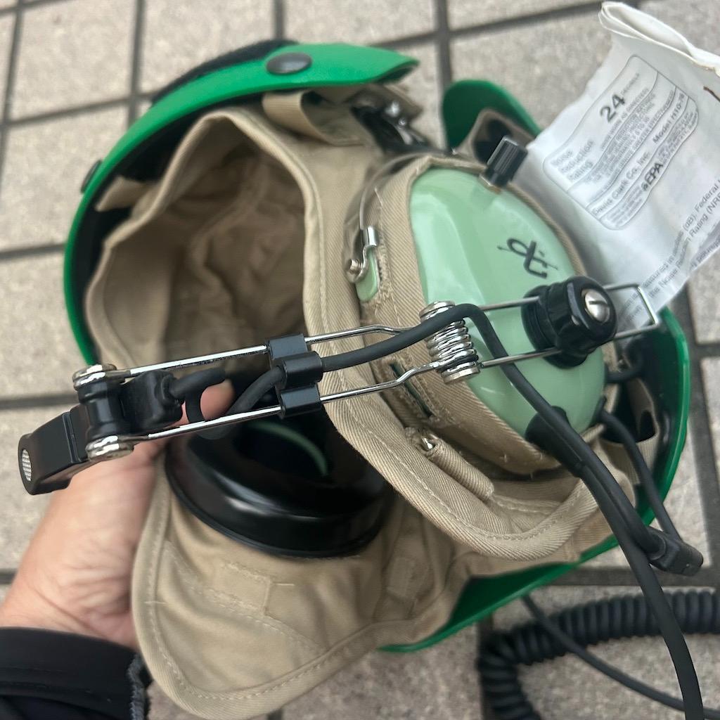 米軍　デッキクルーヘルメット　FLIGHT DECK　グリーン　ミリタリー