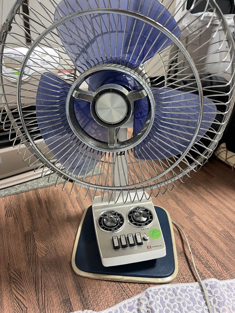 昭和レトロ HITACHI 日立　アンティーク 扇風機 D-626