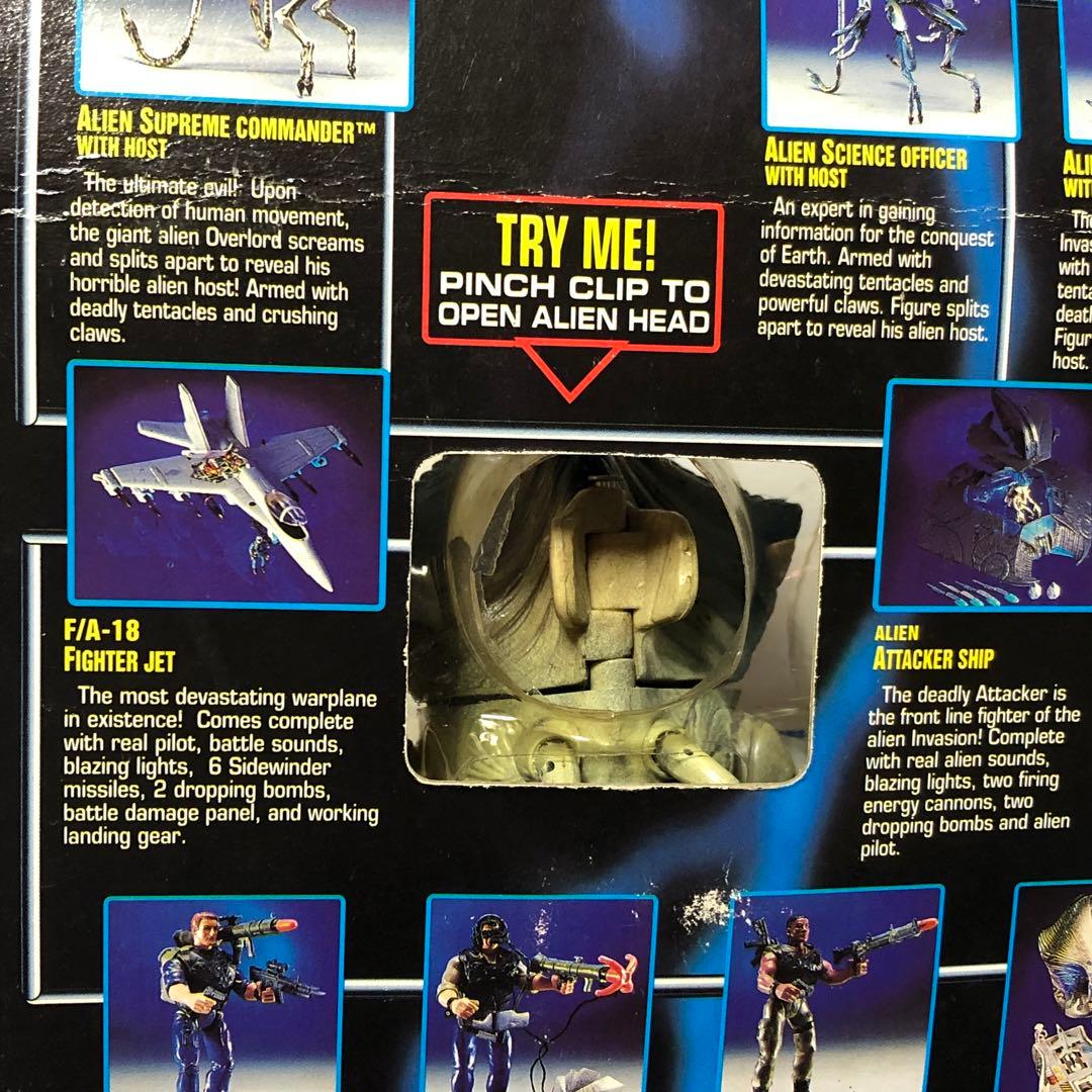 90s インディペンデンスデイ　iD4 SF エイリアンフィギュア 1996年