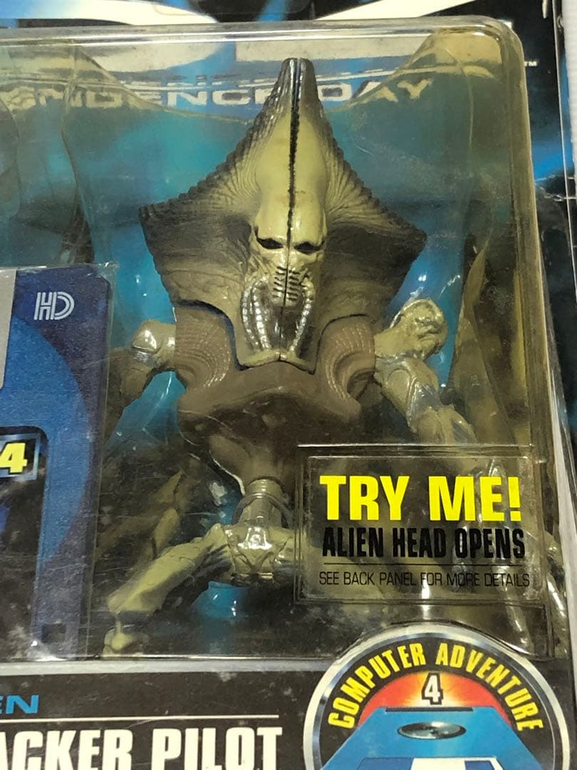 90s インディペンデンスデイ　iD4 SF エイリアンフィギュア 1996年