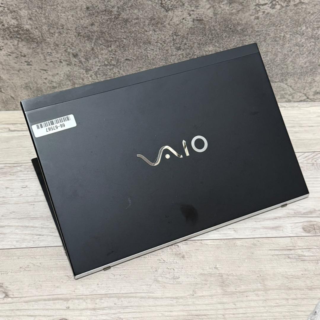 ノートパソコン◆Office付き◆黒◆VAIO◆設定済み◆10世代