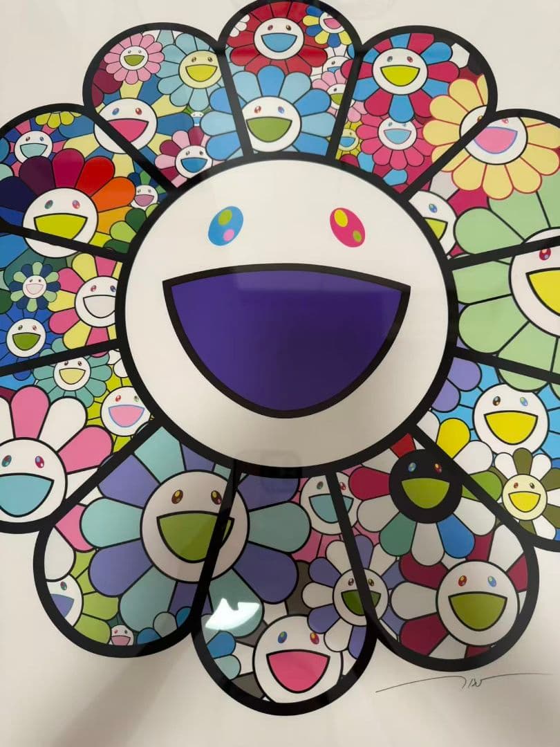 村上隆 版画 「Yonaguni」ED100 直筆サイン入り