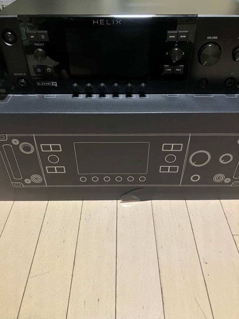 ギター LINE6 HELIX RACK + CONTROL