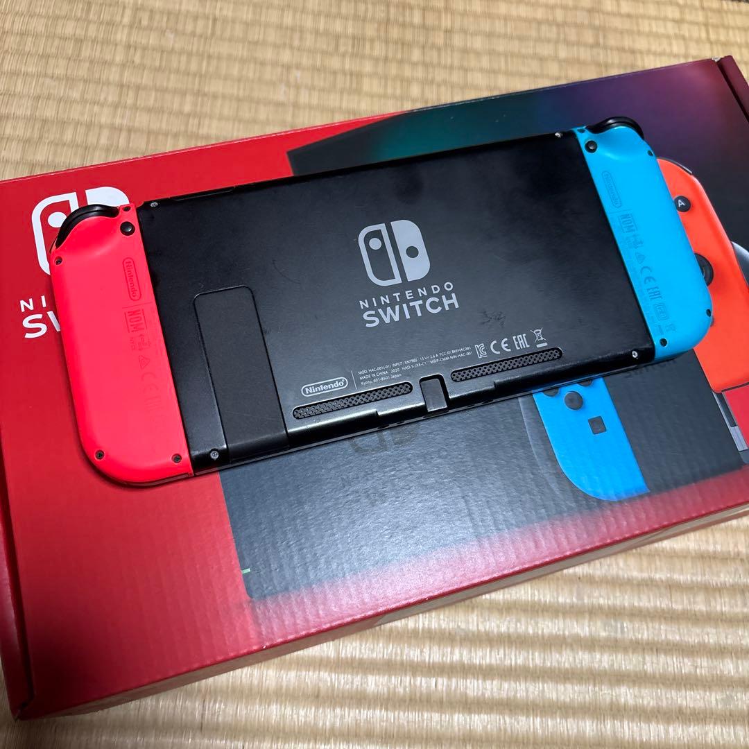 k*4様 Nintendo Switch ネオンブルー/ネオンレッド 本体　訳あ