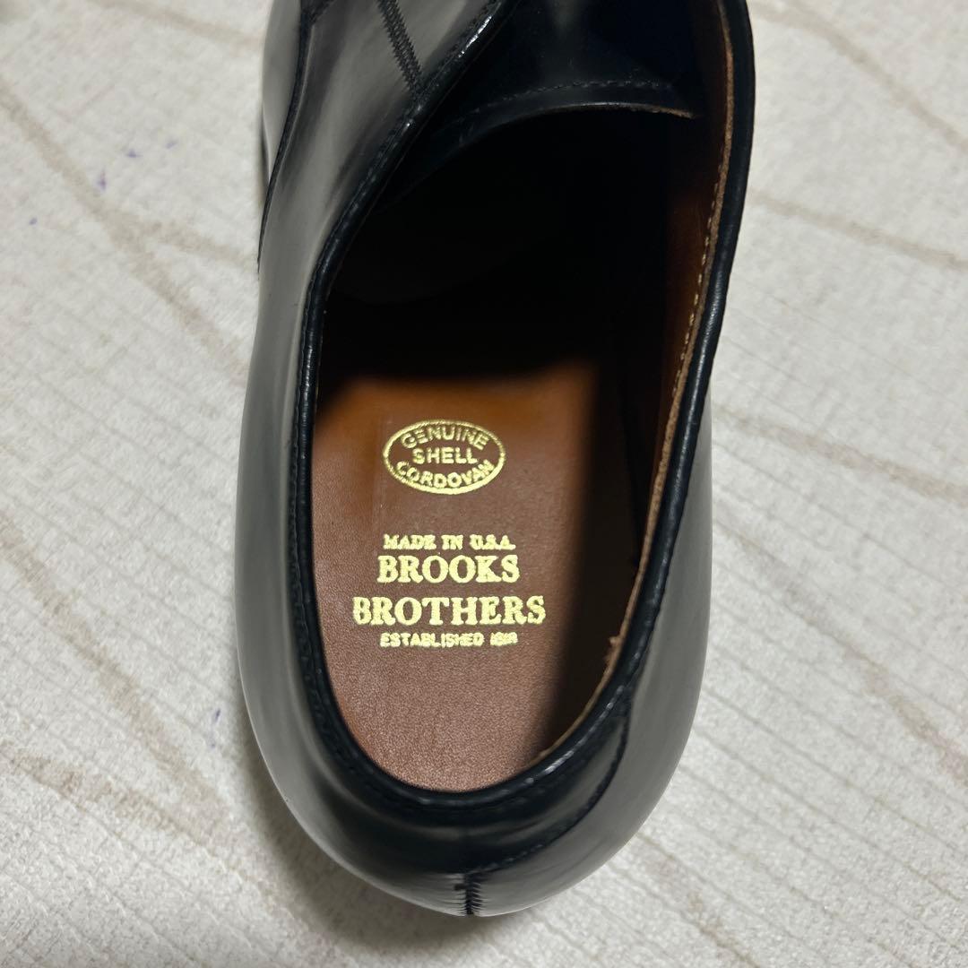 デッドストック　オールデン製　ブルックスブラザーズ　コードバンシューズ　9D