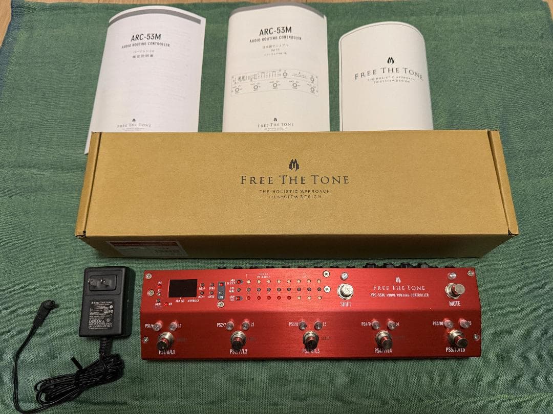 FREE THE TONE ARC-53M スイッチャー 限定カラー レッド