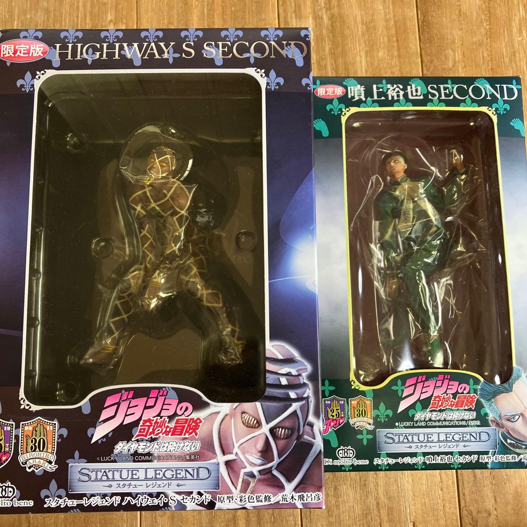 スタチューレジェンド ジョジョ 噴上&ハイウェイスターセカンド(限定)セット