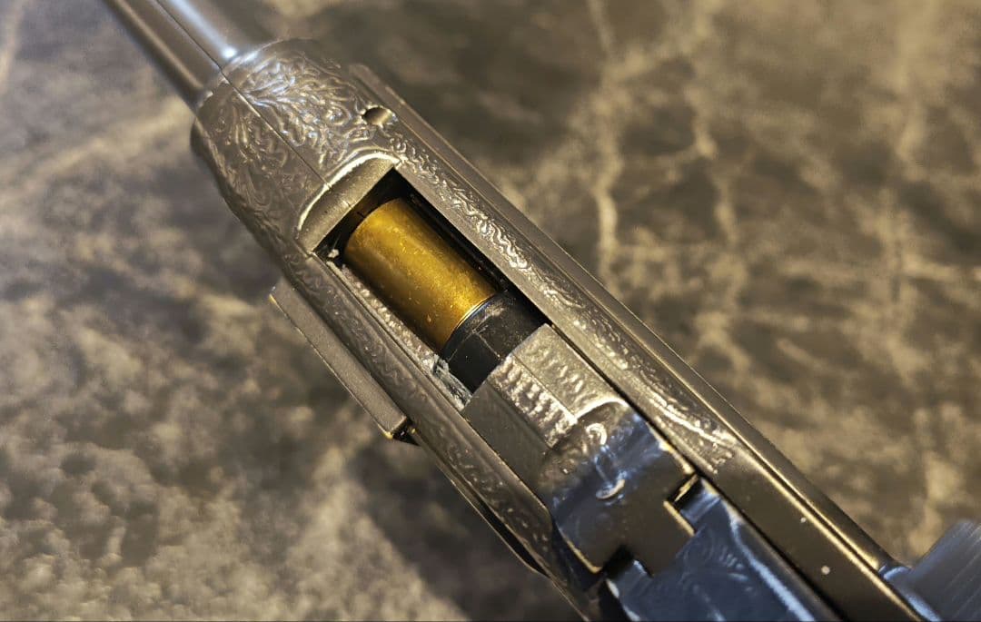 東京マルイ製　ゲーリングルガー　ルガーP08　バイオハザード