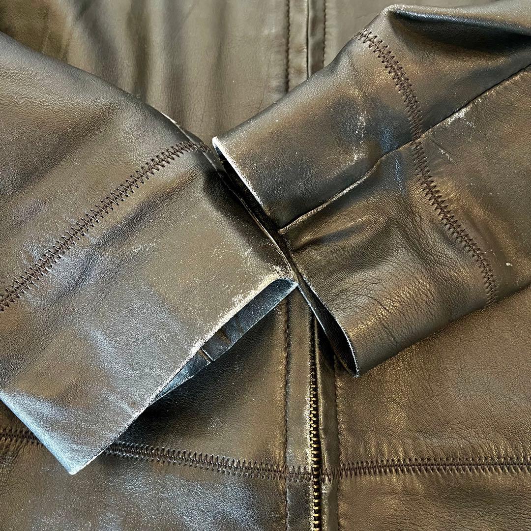 90's OLD GAP leather jacket レザージャケット