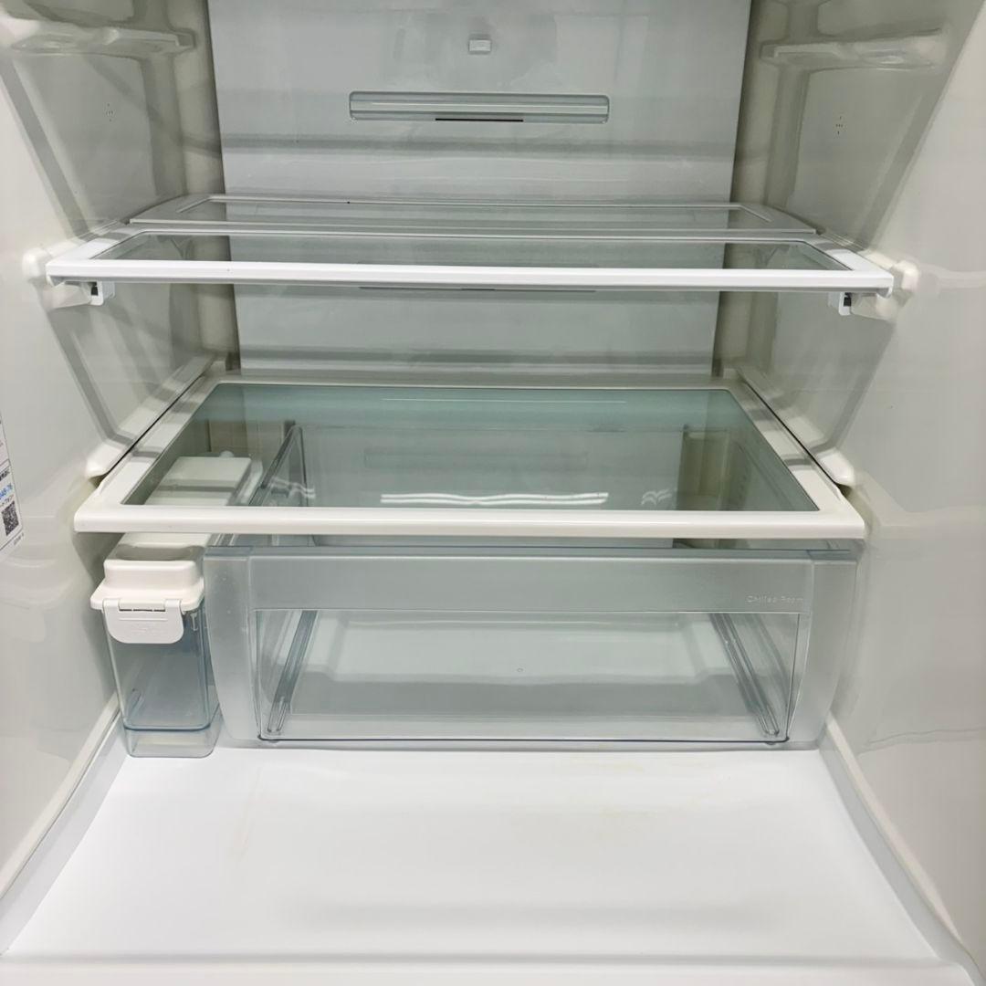 525 関東配送　大型冷蔵庫　右開き　400L強　美品　清掃済　半年保証　家庭向