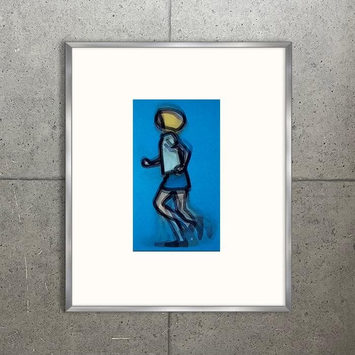 限定マット額装品/Bibi running/ジュリアン・オピー