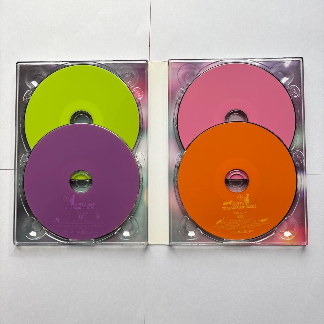 スピッツ とげまる20102011 初回限定版　2DVD+2CD