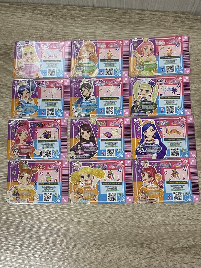 アイカツ！ 海外版 キャンペーン　アクセサリー12枚セット