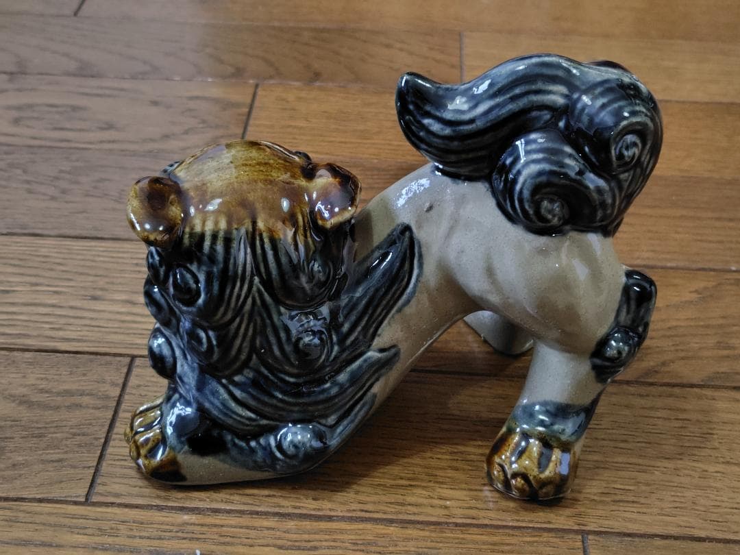 浅蔵五十吉　九谷焼　 獅子　2体