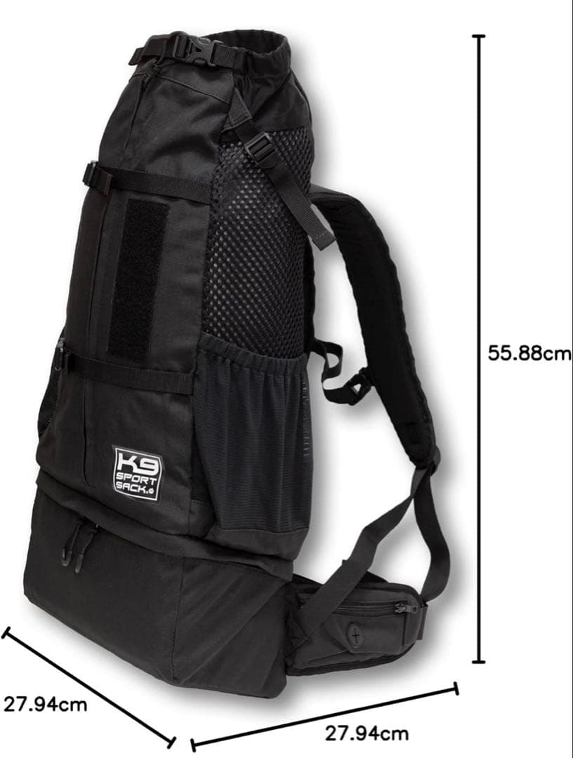 K9 Sport Sack Knavigate XL ミッドナイトブラック