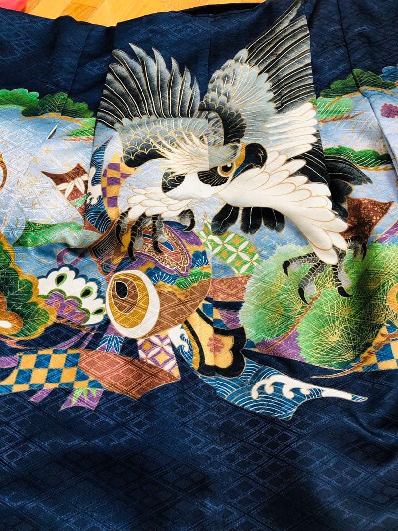 七五三五歳‼️完全️フルセット❤️日本男鷹凛々しい‼️お家からは揃えるなし