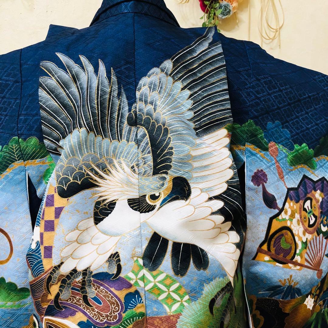 七五三五歳‼️完全️フルセット❤️日本男鷹凛々しい‼️お家からは揃えるなし