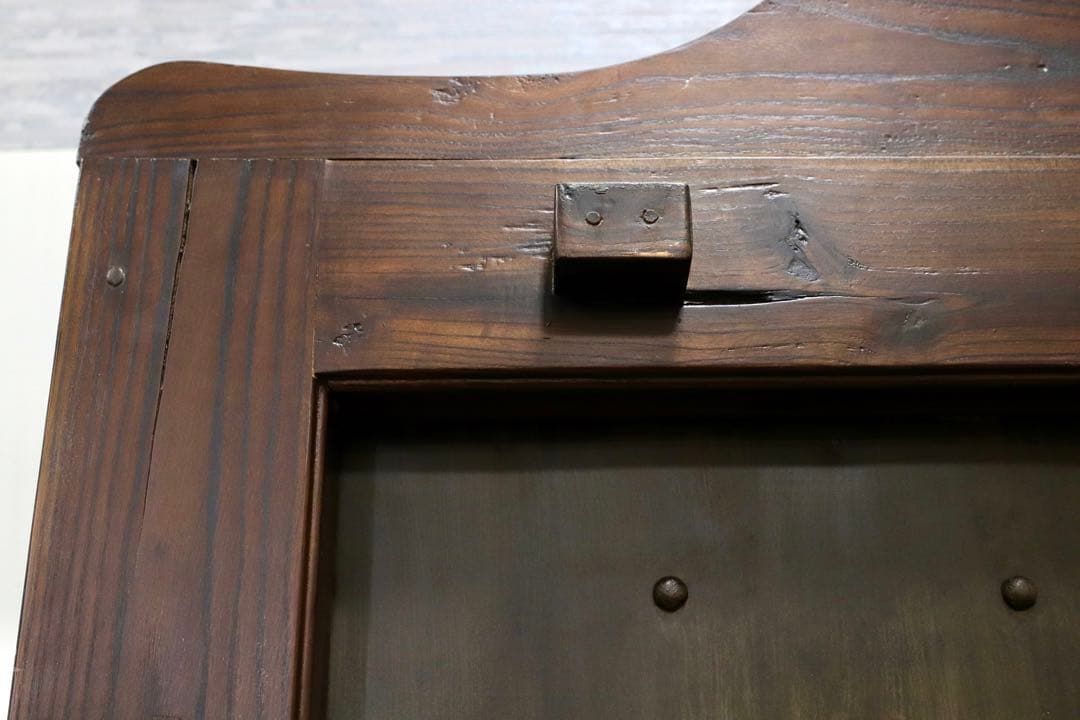 GMGH477○年代物 蔵扉 両開き 時代扉 建具 オブジェ 稀少 アン