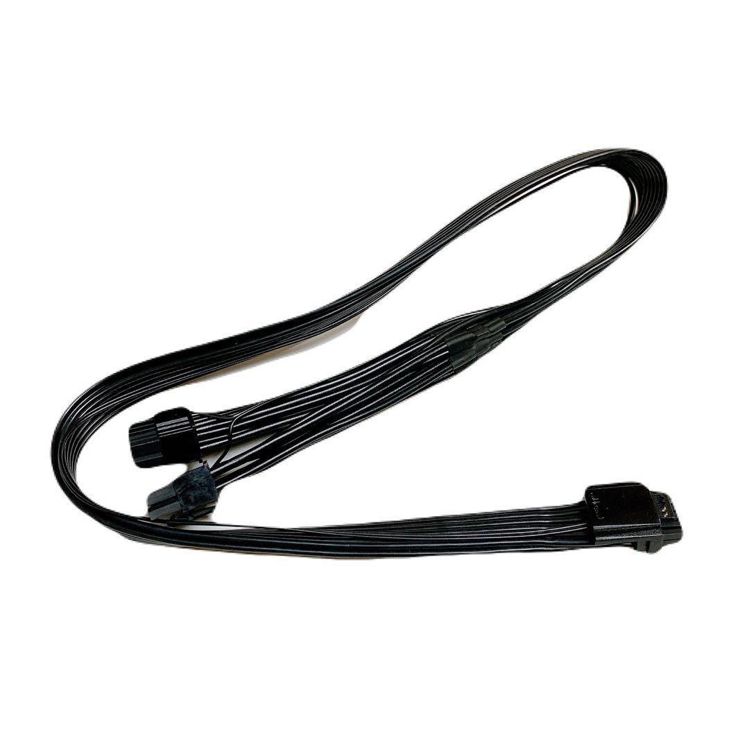 映像用ケーブル 12VHPWR PCI-e 16-pin to Dual 12-pin,60cm
