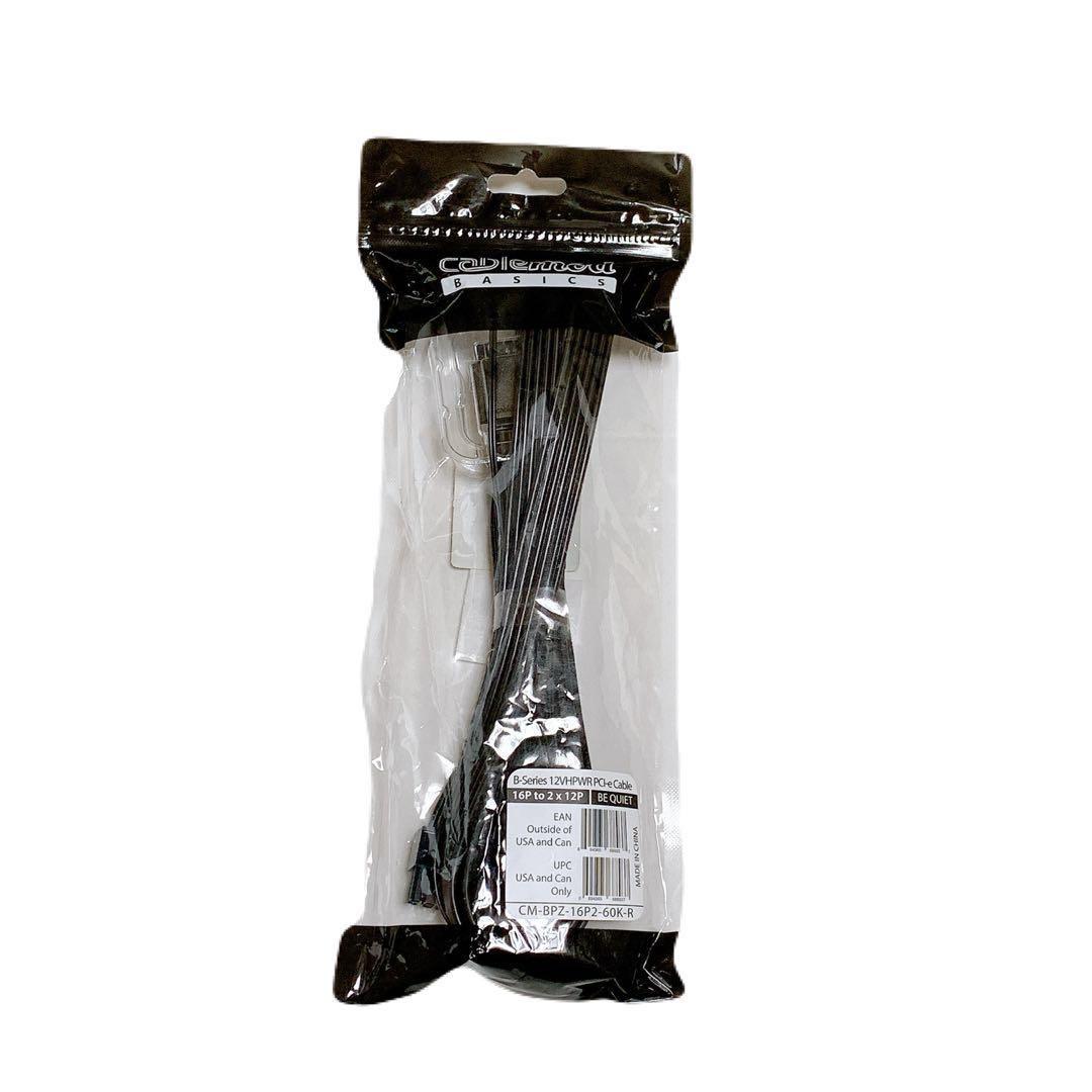 映像用ケーブル 12VHPWR PCI-e 16-pin to Dual 12-pin,60cm