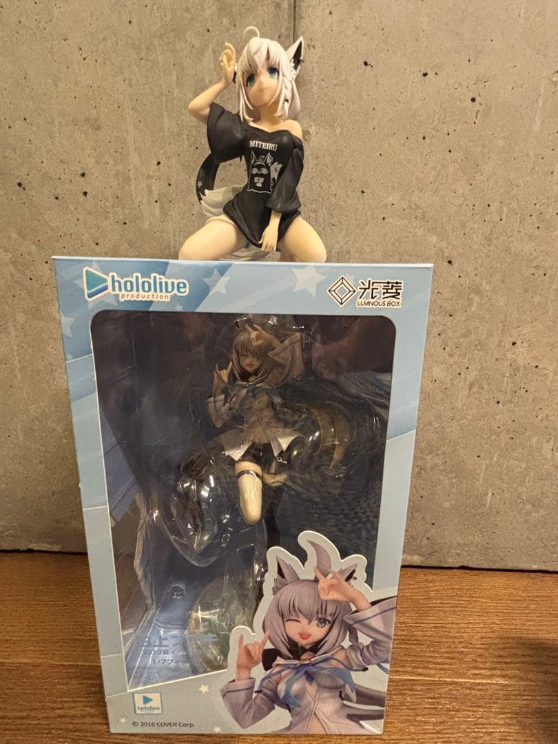 ホロライブ　白神フブキ　フィギュア　修正パーツ有