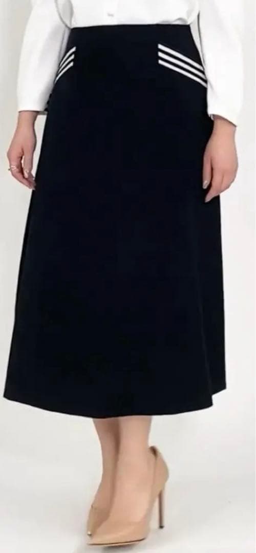 ボーダーズアットバルコニー　Aラインスカート